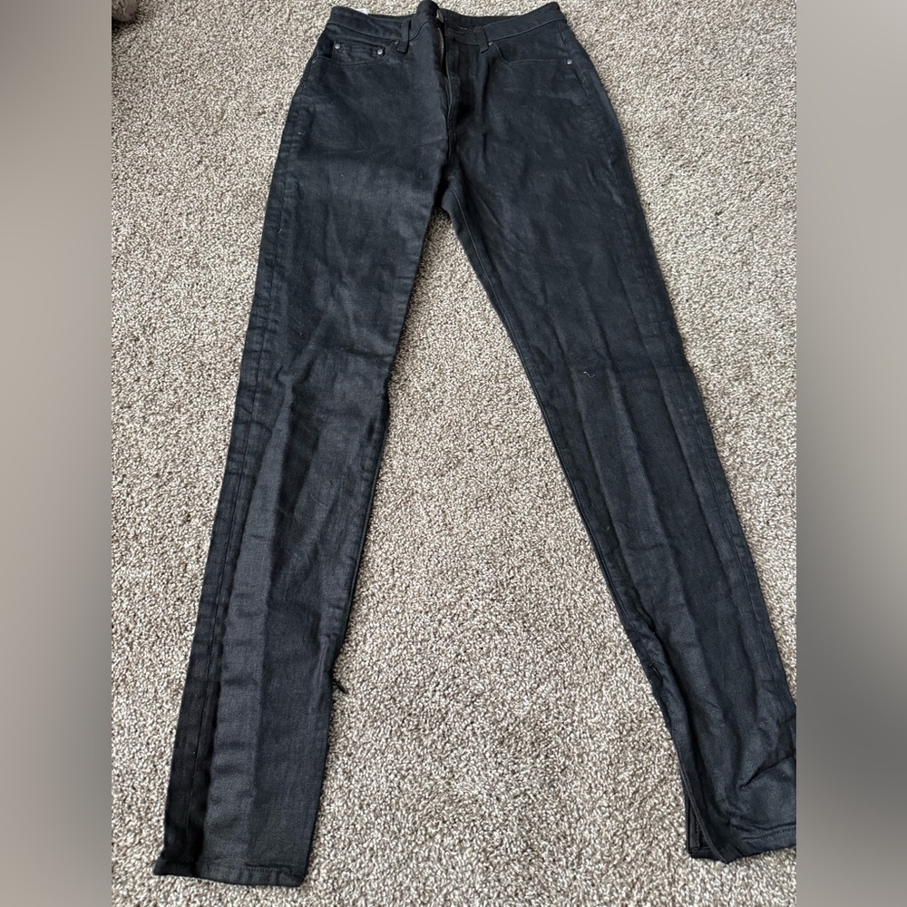 John Elliott Women's Skinny Jeans in Black